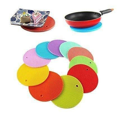 Silicone Heat Resistant Table Mat (Pack of 3)